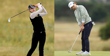 全英女子オープンでチョン・インジ選手＆渋野日向子選手が健闘!