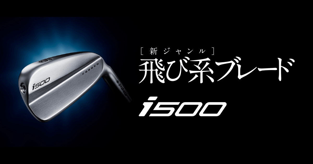 PING i500 パワースペック 4番アイアン DG S200　ライ角ブルー